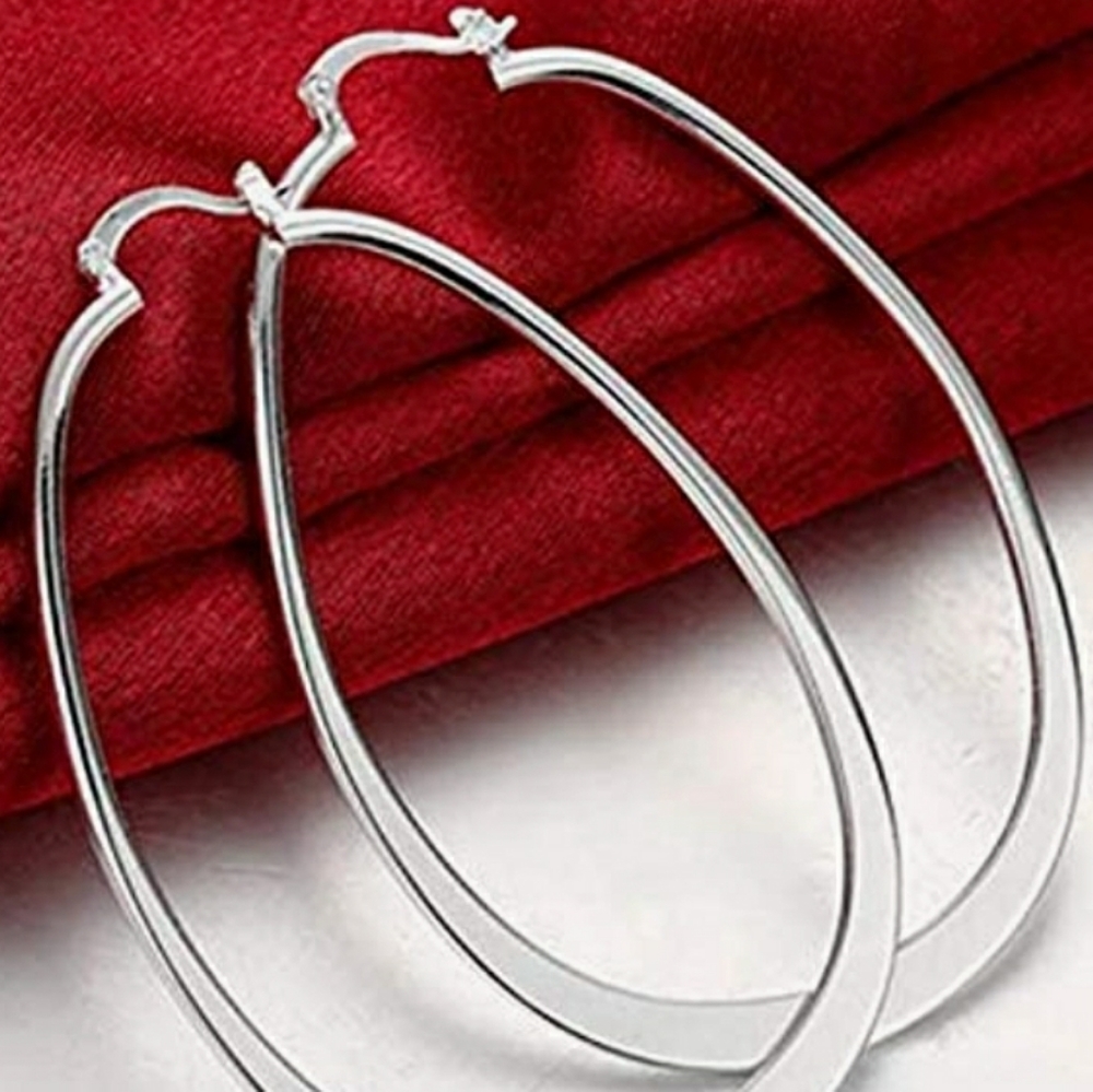Sterling Silver Hoop Earrings